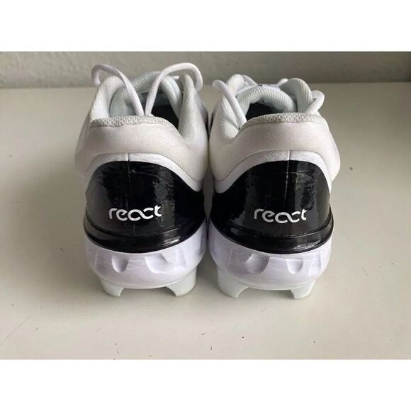 Nike Alpha Huarache Elite 4 Low MCS Baseball Cleats FD6355- 101 White Men’s 14 - Picture 5 of 10